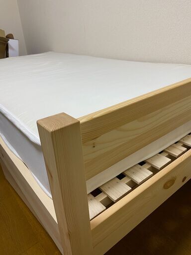 無印良品シングルベッド と パイン材 ＆ベッド下収納2個 | www.csi