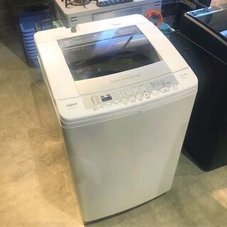 【ネット決済】【配達込み】全自動洗濯機　AQUA AQW-V70...