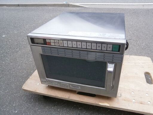 ☆中古品 パナソニック 業務用電子レンジ NE-1802 2019年製 単相200V 動作問題なし☆