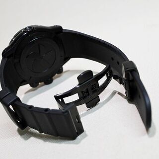 苫小牧バナナ】美品 EDOX/エドックス クロノオフショア 10221-37N1-VM1