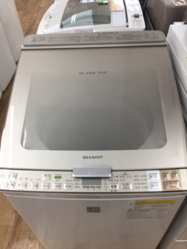 【残りわずか】 SHARP（シャープ）の縦型洗濯乾燥機2016年製（ES-GX950）です。【トレファク東大阪店】 洗濯機