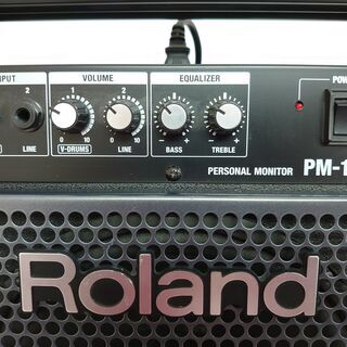 【値下げ！！】Roland/ローランド 【V-Drums】パーソナルモニター PM-10 モニタースピーカー アンプ 値下げ！！】Roland/ローランド 【V-Drums】パーソナルモニター PM-10