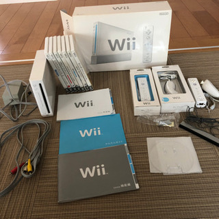 取り引き中　Wii   本体　　ソフト７本セット