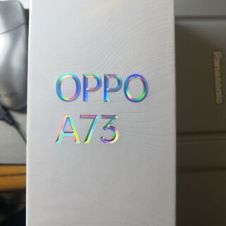 新品未開封 OPPO A73 ネービーブルー SIMフリー スマ...