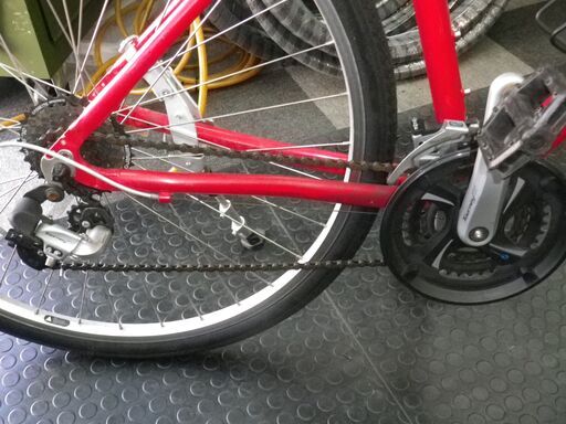 ライトウェイ製リサイクル自転車 24段 レッド 税込売価￥13,980