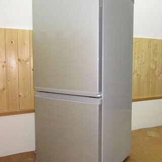 rb0275 シャープ 冷凍冷蔵庫 SJ-D14B-S 137L SHARP 冷蔵庫 冷凍庫 2
