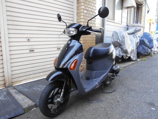 レッツ4 FI 4スト CA45A プラグ・Vベルト・後タイヤ新品 Eオイル交換済