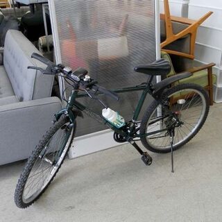 ▶マウンテンバイク 26インチ 6×3段変速 パナソニック MOUNTAIN CAT MTB 自転車 グリーン 緑 札幌 西野店 ▷マウンテンバイク 26インチ 6×3段変速 パナソニック MOUNTAIN CAT