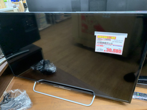 SONY40型液晶テレビ【店頭取引限定】【中古品】早い者勝ち！足立区近郊配送可能！