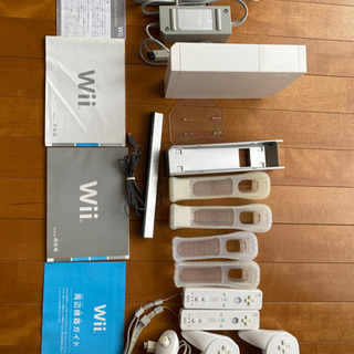  Wii ニンテンドーWii 本体 (シロ) Wiiリモコンヌン...