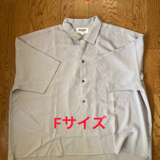【ネット決済・配送可】BASQUE  フリーサイズ　半袖シャツ