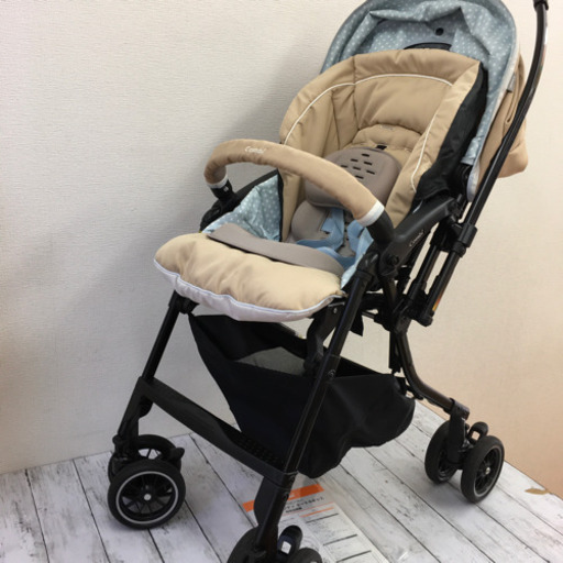 ベビーカー　コンビ メチャカルハンディオート4キャス エッグショック HG ビスコッティ