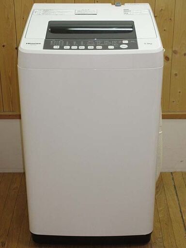 【中古】rb0878　ハイセンス　洗濯機　HW-T55A　5.5kg　Hisense　全自動電気洗濯機　風乾燥　念入り　自分流　槽洗浄