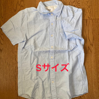 【ネット決済・配送可】NANO  BASE  半袖シャツ　Sサイズ