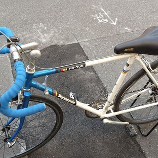 無料配達地域あり、税込20,000円、700c、PANASONIC PC-700 中古ロード