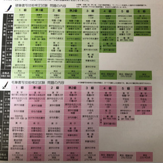 2023/6/18書写技能検定　受験希望者募集(受付〜5/11) 準会場 - 春日井市