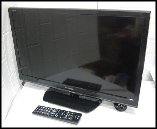 新生活！13200円 シャープ 24型液晶テレビ アクオス 2015年 リモコン付き