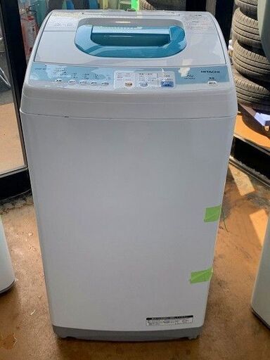【苫小牧バナナ】2011年製 日立/HITACHI 5.0kg 洗濯機 NW-500KX ホワイト系 １人暮らし向け 清掃済み