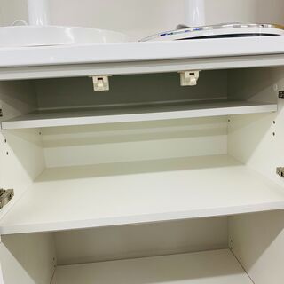 レンジボード キッチン収納 ゲート付き軽トラ”無料貸出❕購入後 