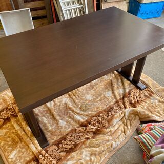ニトリ　ハイタイプコタツセット　中古品