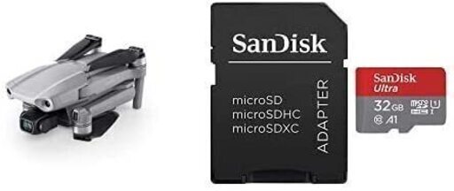 【送料無料】【SDカードセット】【国内正規品】DJI Mavic Air 2 ドローン カメラ付き + サンディスク microSD 32GB SDSQUA4-032G-EPK