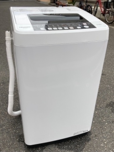 【RKGSE-516】特価！ハイセンス/Hisense/5.5kg洗濯機/HW-E5502/中古/2019年製/当社より近隣無料配達OK！
