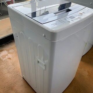 苫小牧バナナ】2018年製 アクア/AQUA 4.5kg 洗濯機 AQW-S45E ホワイト 