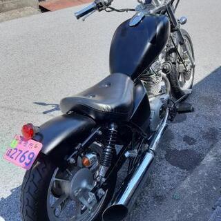 スズキ GZ-125HS GN125のアメリカン 結構きれいで調子いいです