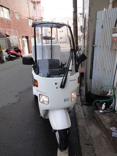4スト　TA03-10番台　BOX付き　ジャイロキャノピー　大阪発　走行距離29797キロ　デリバリー　配達　ウーバー　飲食店　三輪