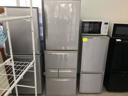 東芝5ドア 417L冷蔵庫 自動製氷機 2012年製 分解クリーニング済み！