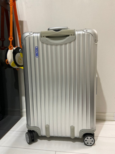 本日まで。リモワ　スーツケース　63リットル　青ロゴ　トパーズ