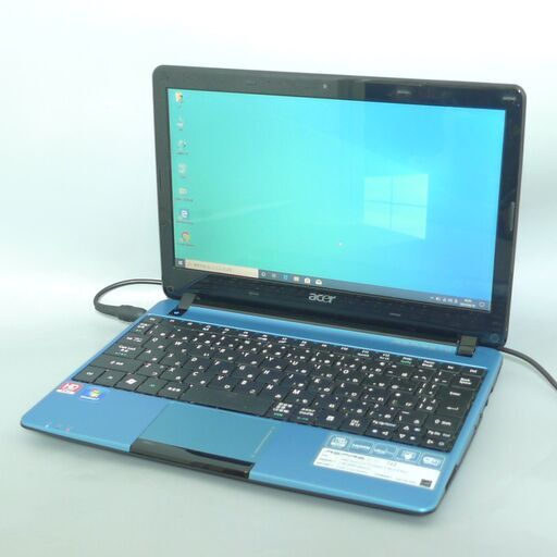 送料無料 SSD128GB 1台限定 軽量モバイル ノートパソコン 中古良品 11.6型 Acer Aspire one 722-N52C/B AMD 4GB 無線 カメラ Win10 Office