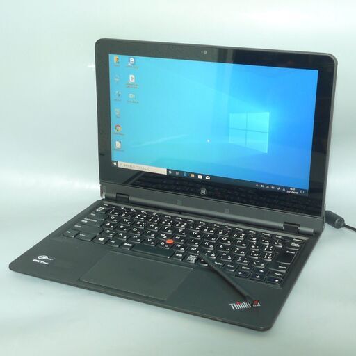 送料無料 1台限定 中古良品 タブレット 11.6型 lenovo ThinkPad Helix Core i7 8GB SSD256GB 無線 WiFi webカメラ Windows10 LibreOffice