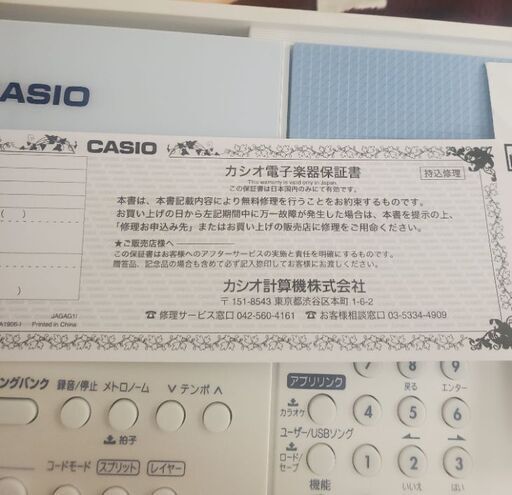 CASIOLK-515光る鍵盤キーボード