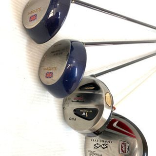 【SOLD OUT！】Mizuno ゴルフクラブ 15本＋純正バッグ＋スネークアイ チタンドライバー付き