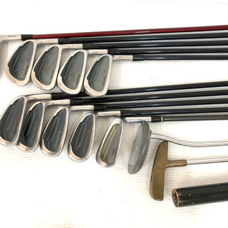 【SOLD OUT！】Mizuno ゴルフクラブ 15本＋純正バッグ＋スネークアイ チタンドライバー付き