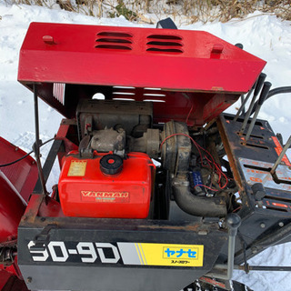ヤナセ　除雪機　スノースロワー　実働 除雪機 ヤナセ スノースロワー90-9D ディーゼル 希少 価格応談
