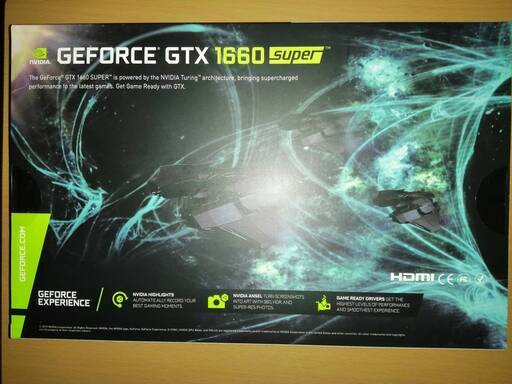 GeForce GTX 1660super 新品未開封