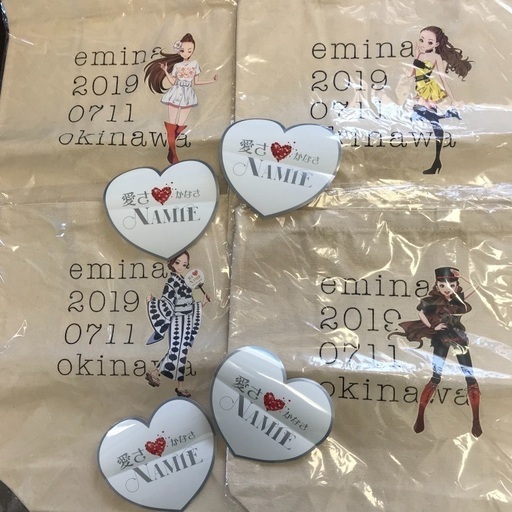 安室奈美恵 エコバッグ おまけ付き