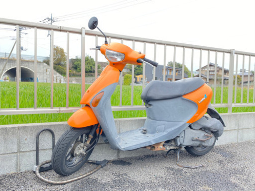 スズキ レッツ4  実働 書類あり　インジェクション車なので安心して乗れます