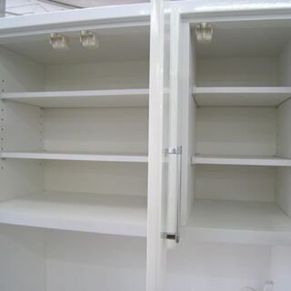 ☆ ニトリ レンジボード 幅88×奥行40×高さ180cm キッチンボード 食器棚 