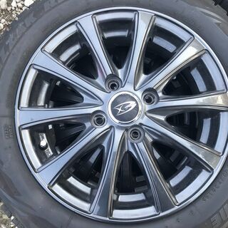 激安、新品、日本製、14インチアルミホイル夏タイヤ、軽自動車用、取り付け工賃無料で、25000円