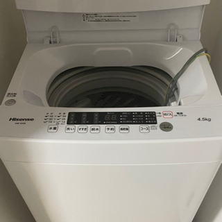(急募⚠️)Hisense 洗濯4.5L