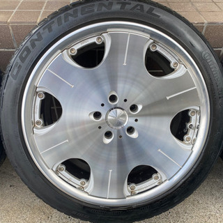 まだまだ使えるタイヤ付き❗️19㌅アルミ