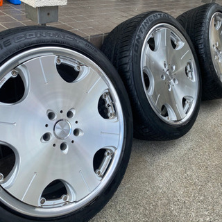 まだまだ使えるタイヤ付き❗️19㌅アルミ