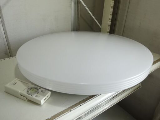 NEC LED照明器具 シーリングライト HLDZB0839 2014年製 8畳 リモコン付 調光タイプ 新生活 ひとり暮らし