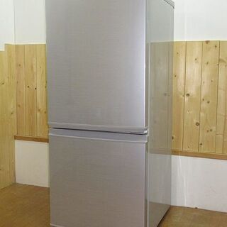rr0665 シャープ 冷凍冷蔵庫 SJ-D14A-S 137L SHARP 冷蔵庫 冷凍庫 2
