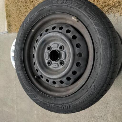 タイヤホイールの４本セット、軽自動車ダイハツに使用してました。