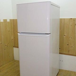 【ネット決済・配送可】【中古】rr1465　ハイアール　冷凍冷蔵...