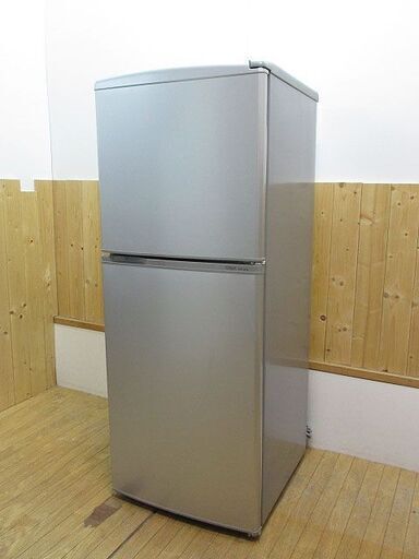 【中古】rr1601　アクア　冷凍冷蔵庫　AQR-141D　137L　アーバンシルバー　AQUA　冷蔵庫　冷凍庫　トップフリーザー　右開き　耐熱100℃テーブル　静音化設計